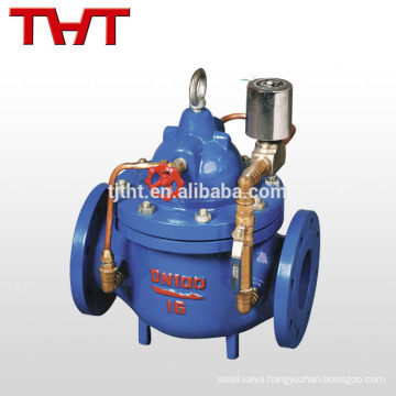 electric solenoid valve with water flow control